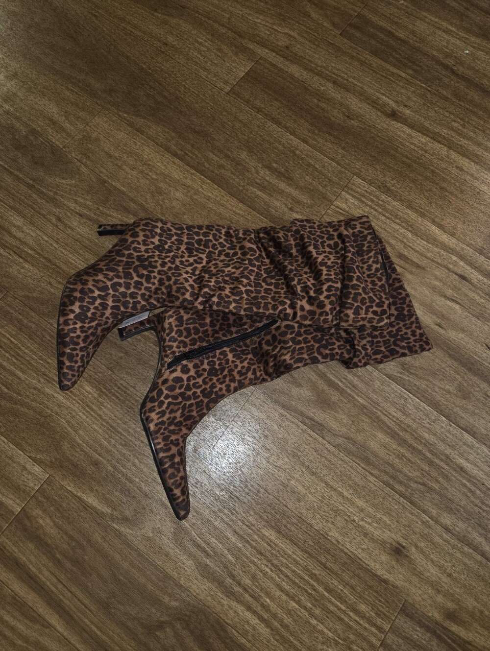 Leopard Print Women's Shorts - Brown Animal Print